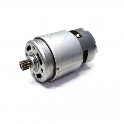 Двигатель 18В для шуруповерта Makita BDF453, DDF453, DF457D вал d-4мм, 14зуб. (629937-8)